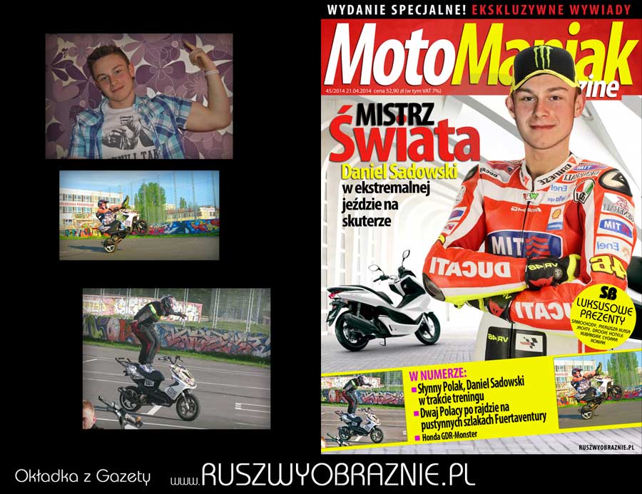 cover moto magazine