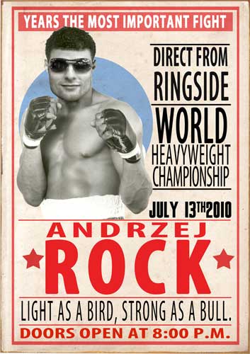 boxing poster
